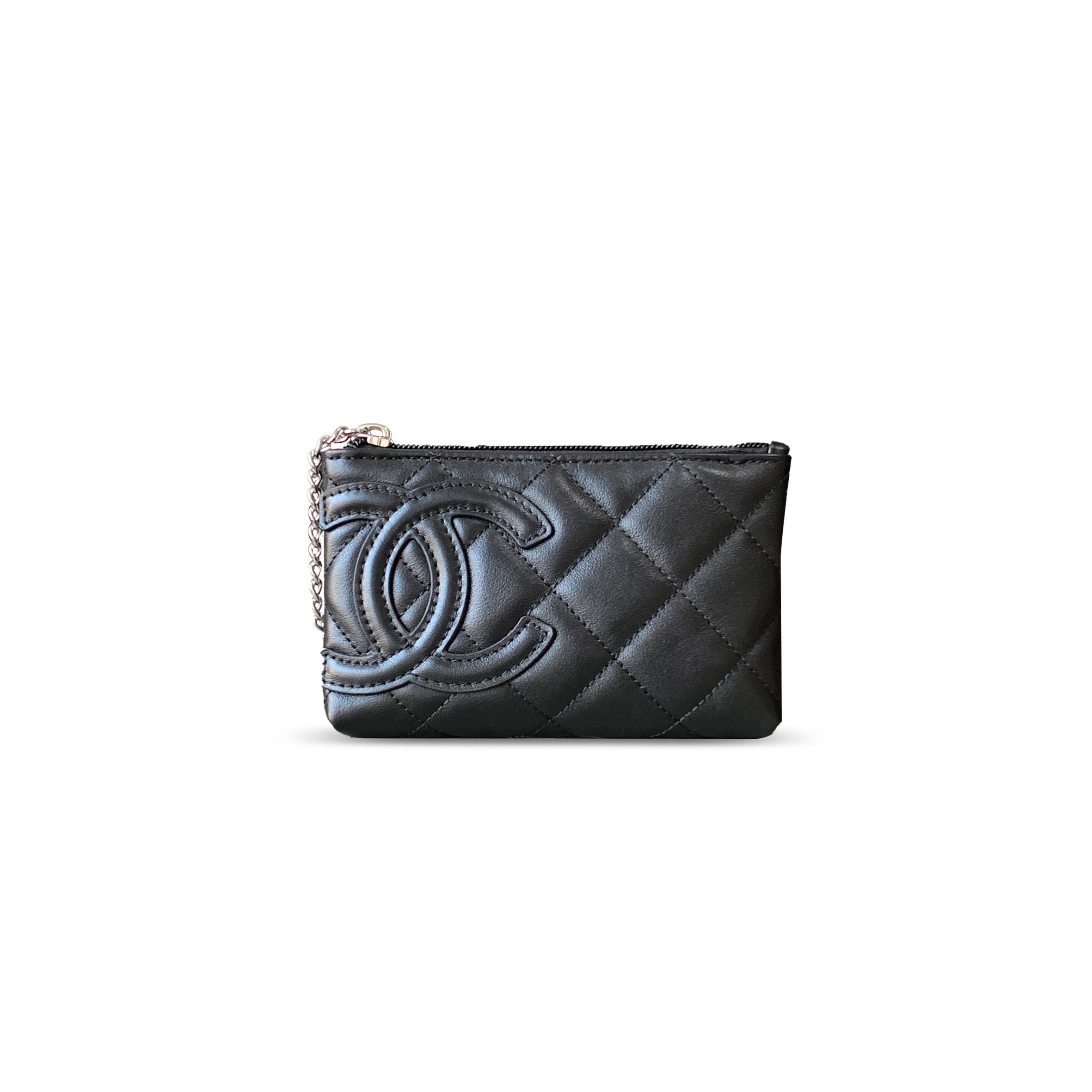 Ch*el cambon key pouch black 1259293 (13*8*3cm)